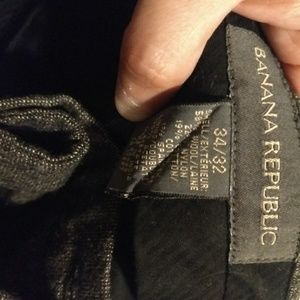 Banana Republic men's wool/cotton pants 34/32